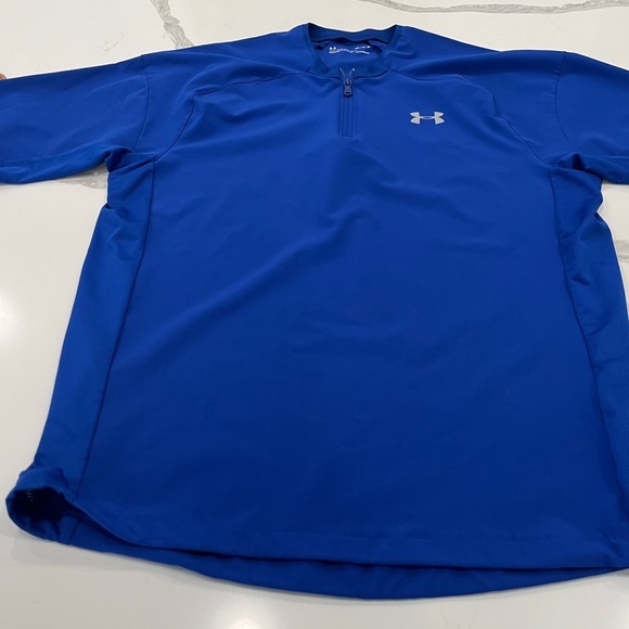 Under Armour Shirts Nwot Royal Blue Mens Medium Under Armor Quarter